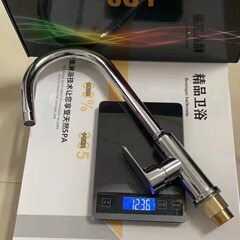 Manufacturer wholesale gun gray cold and hot stainless steel kitchen faucet Dish basin dishwasher pool Splash-proof swivel faucet