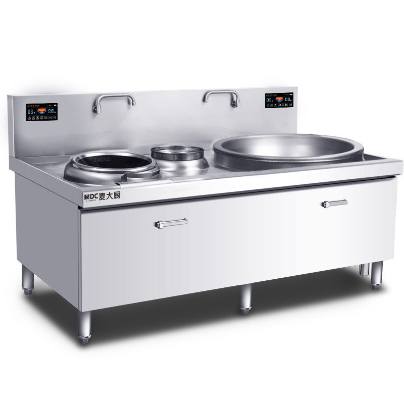 Chef Mai의 양방향 조합 전자레인지 상업용 15kw 고출력 호텔 수통 전기 프라이팬 상업용 대형 냄비 스토브