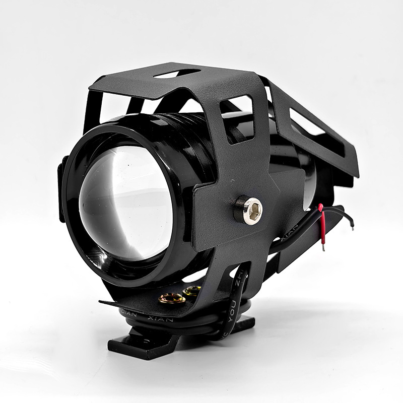 Car LED Headlight Spotlight U5 Laser Angel Eye Aluminum Motorcycle Headlight