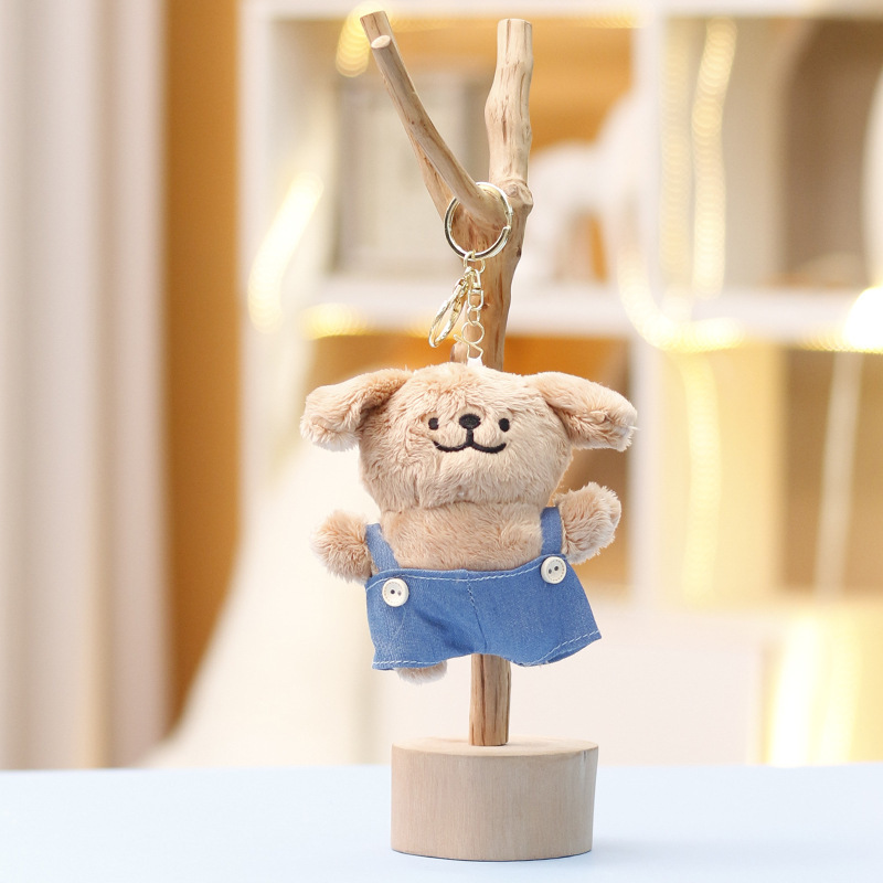 韓国ぬいぐるみライン子犬人形かわいいかわいい人形女の子ギフトバッグペンダント人形小さなペンダント|undefined