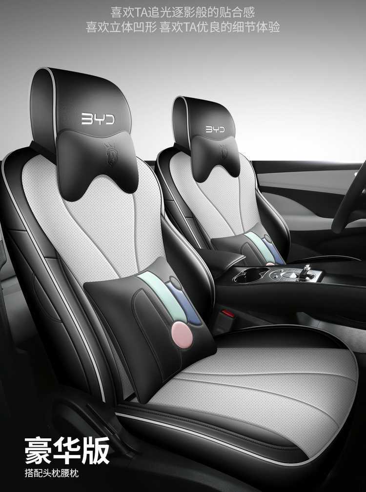 Specially designed for BYD Sea Lion 06dmi leather seat covers, full coverage Sea Lion 06ev seat covers, car seat cushions