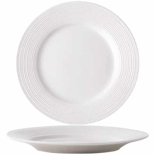 〖9.99 Four Threaded Plates〗 Simple Western Steak Pasta Plate Ceramic Flat Plate Commercial