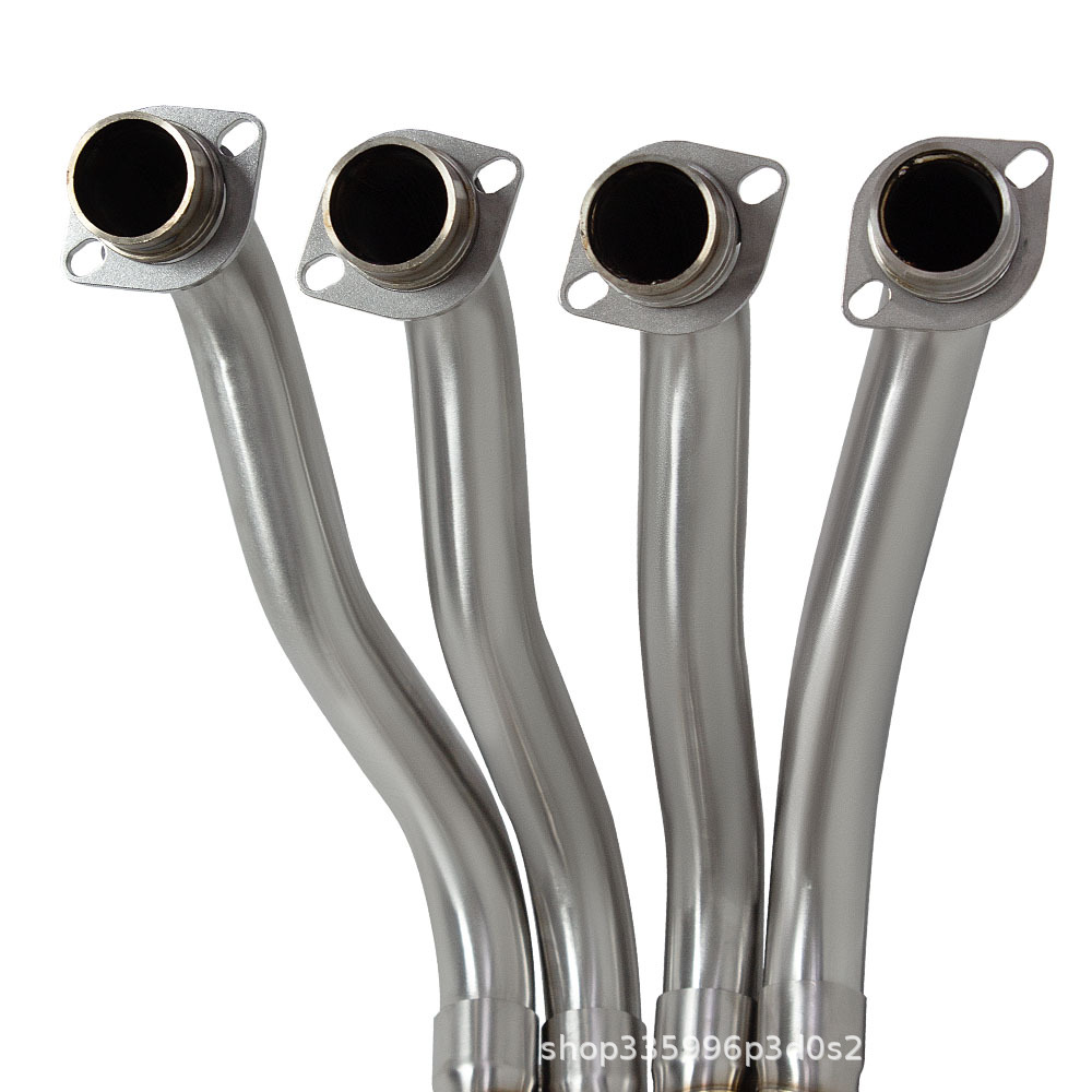 Suitable for Motorcycle Exhaust Pipe Modification Gsxr600/750 Stainless Steel Front Section to Connect to the Original Tail Section