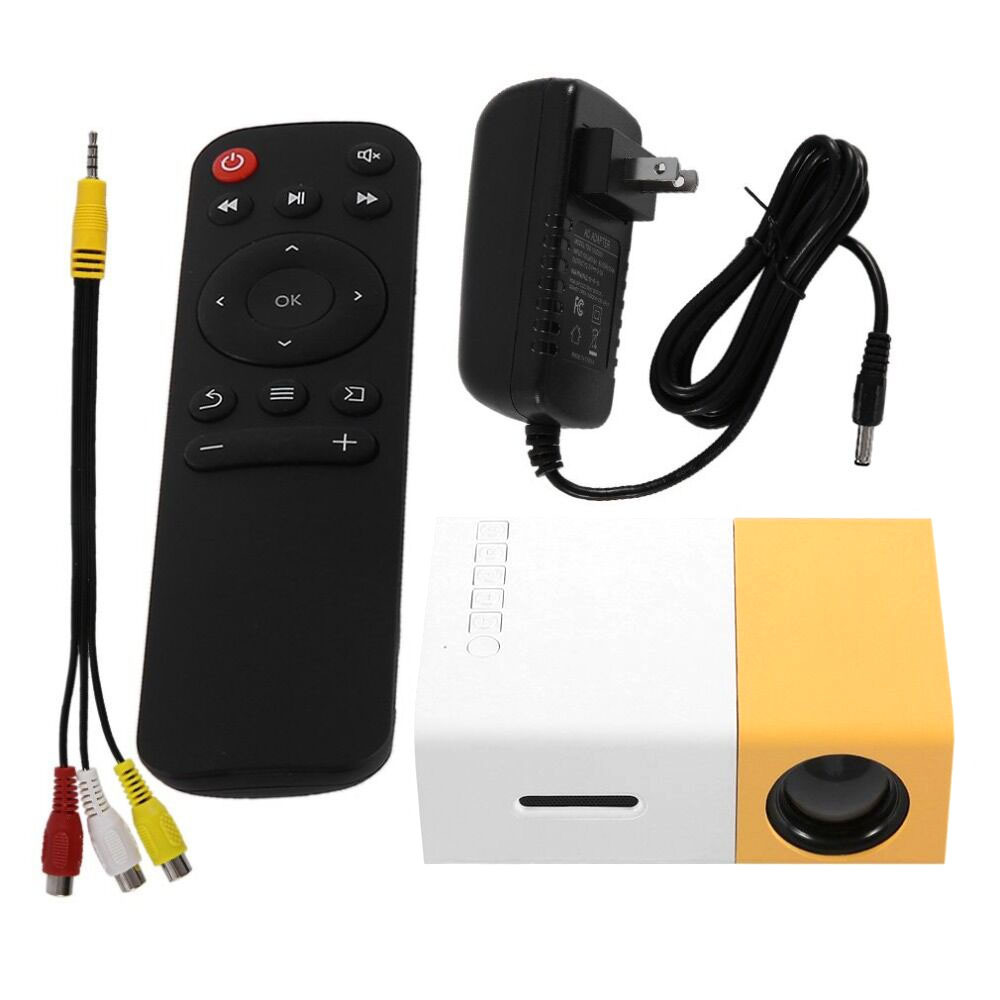 Led Home Office Yg300 Projector Hd 1080p Miniature Mini 3d Projector English Source Factory Goods display picture 2