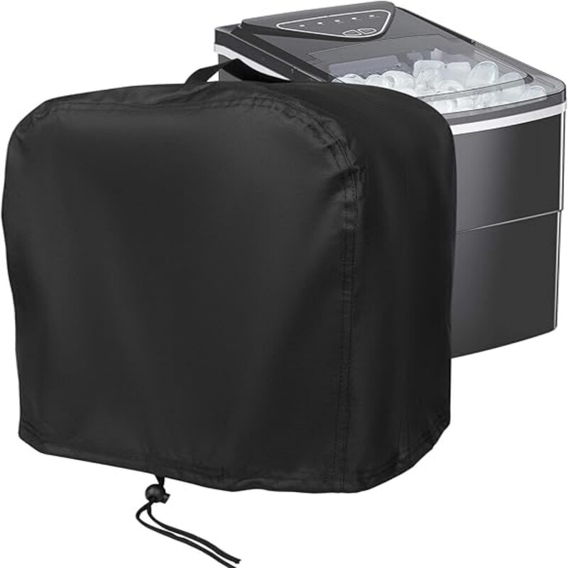 Cross-Border Product Ice Maker Cover, Countertop Ice Maker Cover, Waterproof, Dustproof, Scratch-Resistant, Anti-Scratch, Ice Cream Machine Dust Cover