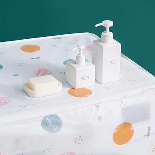 Washing Machine Cover Oxford Cloth Waterproof Sunproof Fully Automatic Drum Wave Semi-transparent Dustproof Cover Universal Cross-border Exclusive Supply