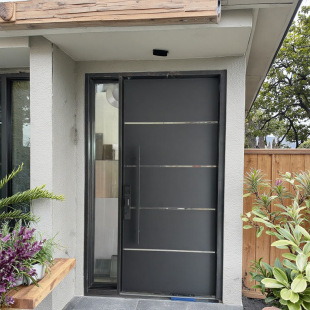 Foshan factory villa door wholesale modern factory new high quality cast aluminum door villa door double door