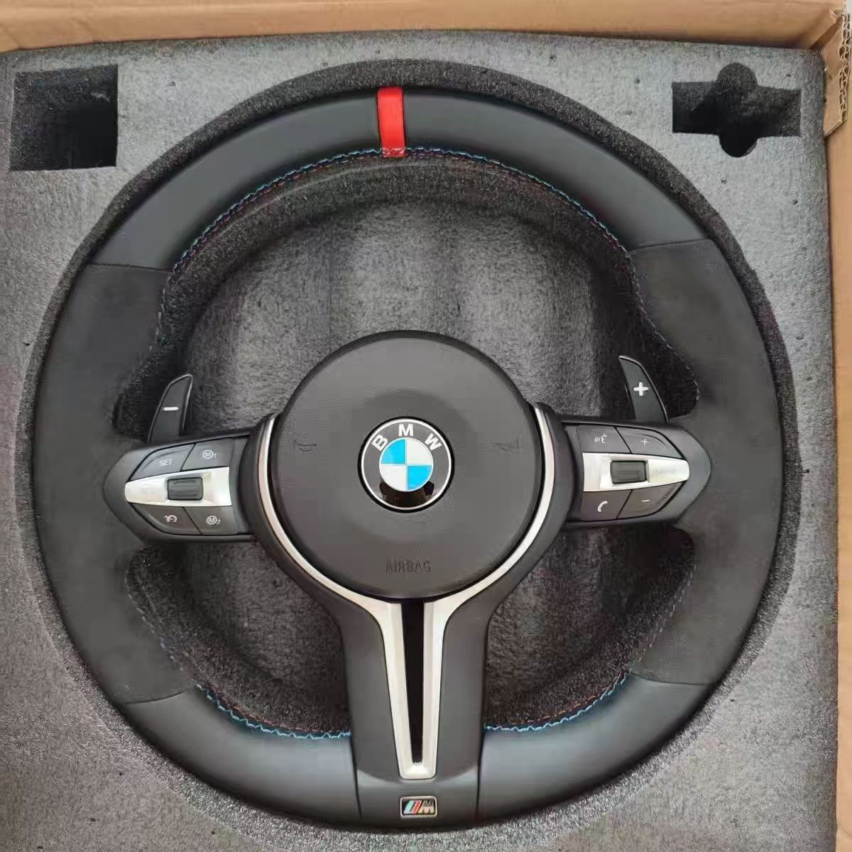 Suitable for Bmw 1 Series 2/3/4/5/6/7 Series Old Models Upgraded to M3/X1X2X3X4X5X6X7 Thong Suede