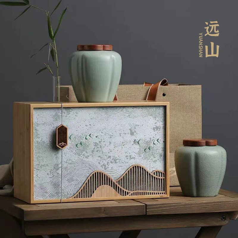 [강력 추천] Yuanshan 이중 도자기 항아리, 수집 및 구매, 우선 배송