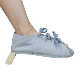 丁字木板鞋 防旋鞋 足内外翻鞋 康复骨折脚踝固定鞋