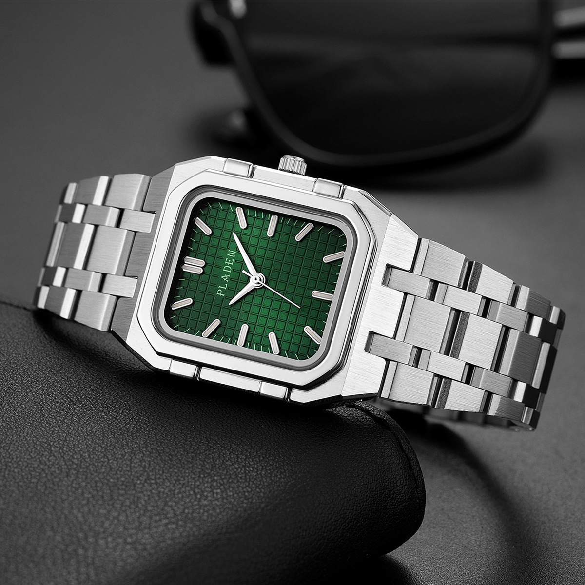 White and green