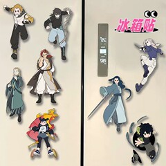 无限罗小黑战记动漫电影周边卡通亚克力冰箱贴美观装饰室内精美