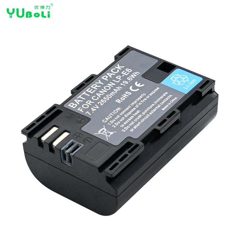 Aplicable a Canon LP-E6 lp-e6 cámara digital batería 5D4 60D 5D2 80D 5D2 R56D5D3