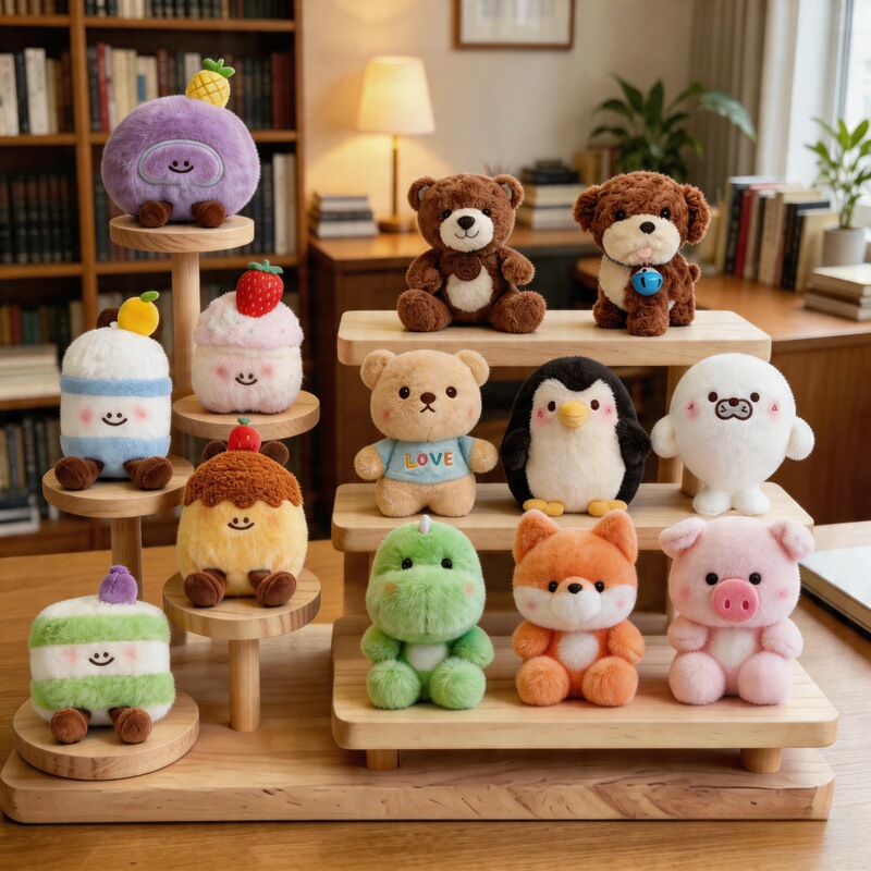 Plush toys cross-border wholesale cute flow new eight-inch doll machine doll wedding throw small doll batch