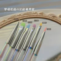 Инструмент для ногтей Dream Garden Fantasy Color Pen Цветная щетка тянет линию с плоским ртом