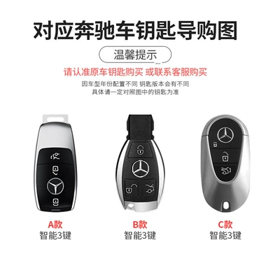 Car key bag cover E300L/C200L/A200L/GLB220/all-inclusive TPU