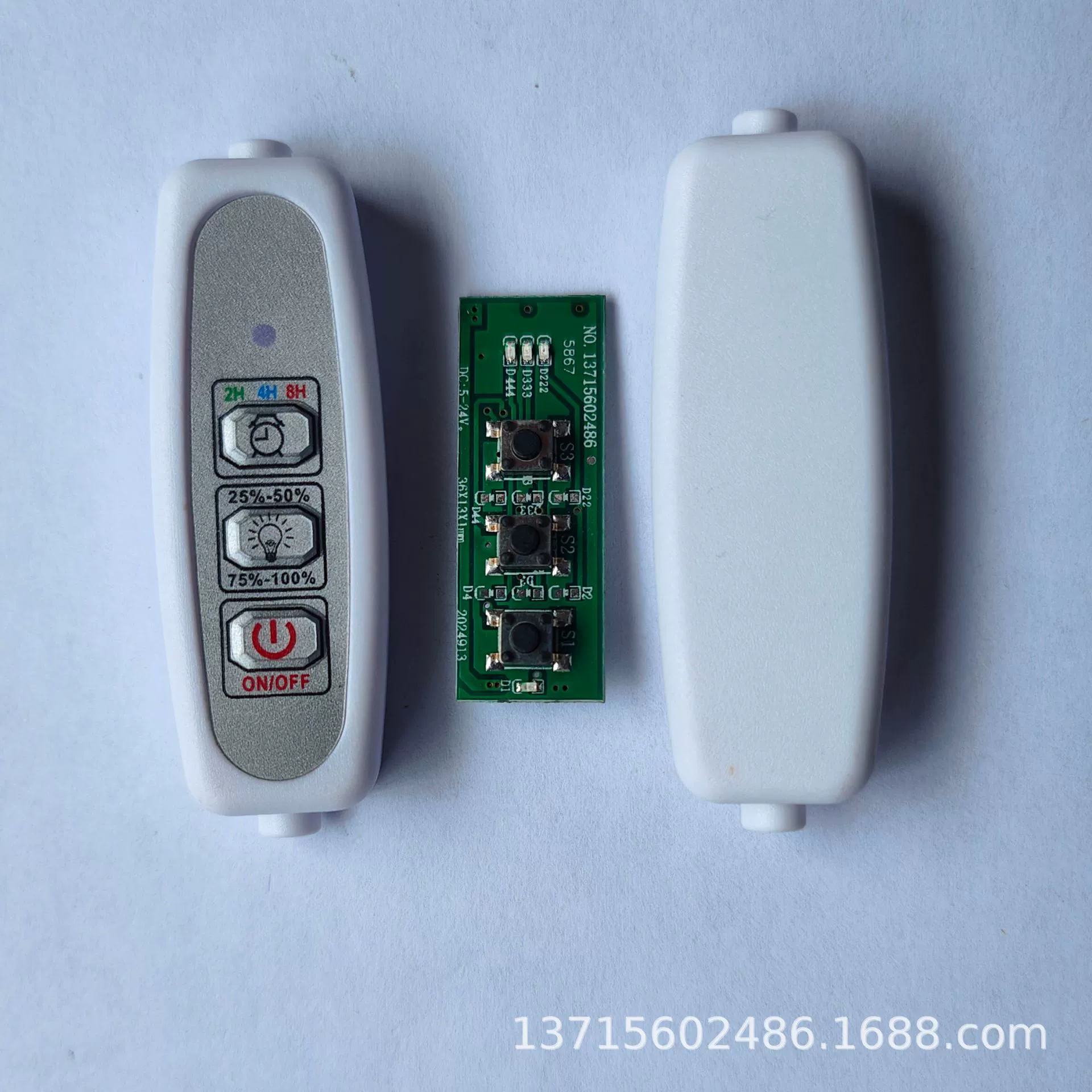 Timed dimming switch line 24-hour cycle USB timing switch can adjust brightness without limit 5v/12v DC