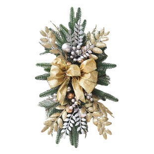 Meihui Christmas Stairs Wreath Stairs Decoration Hanging Christmas Nordic Home Scene Arrangement Christmas Amazon