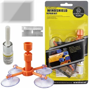 Cross-Border Glass Repair Fluid Windshield Crack Repair Kit Car Front Windshield Crack