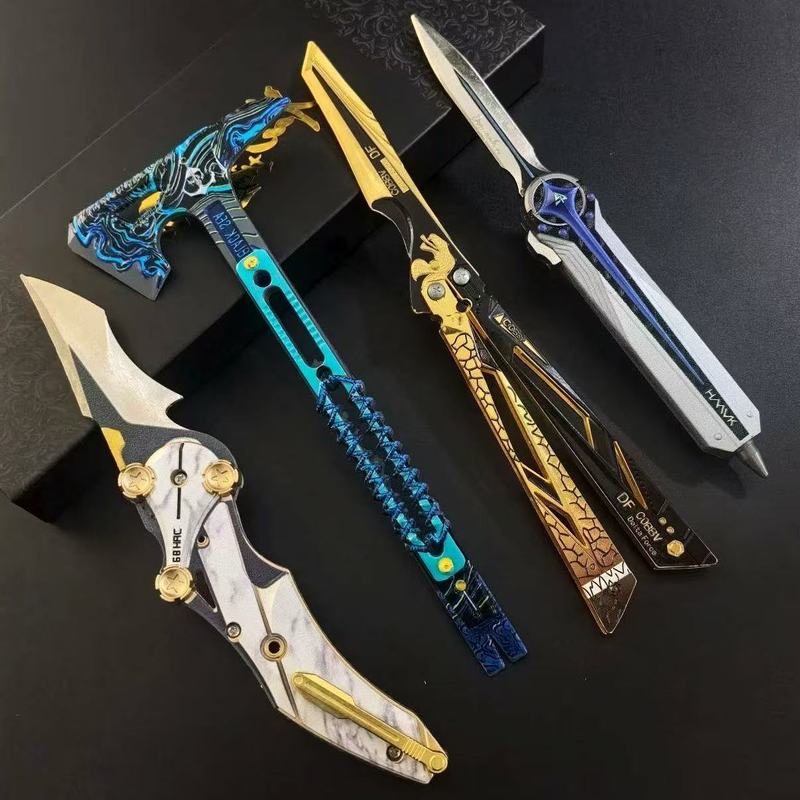 三角洲行动游戏周边影锋武器玩具刀近战武器模型玩具未开刃套装|undefined