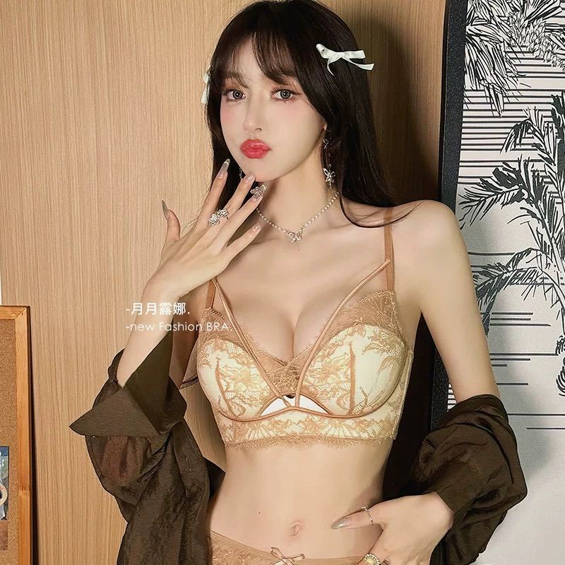 Venta directa de fábrica comercio electrónico transfronterizo Sudeste de Asia Vietnam Tailandia damas sin costuras sujetador de recogida lateral cómodo