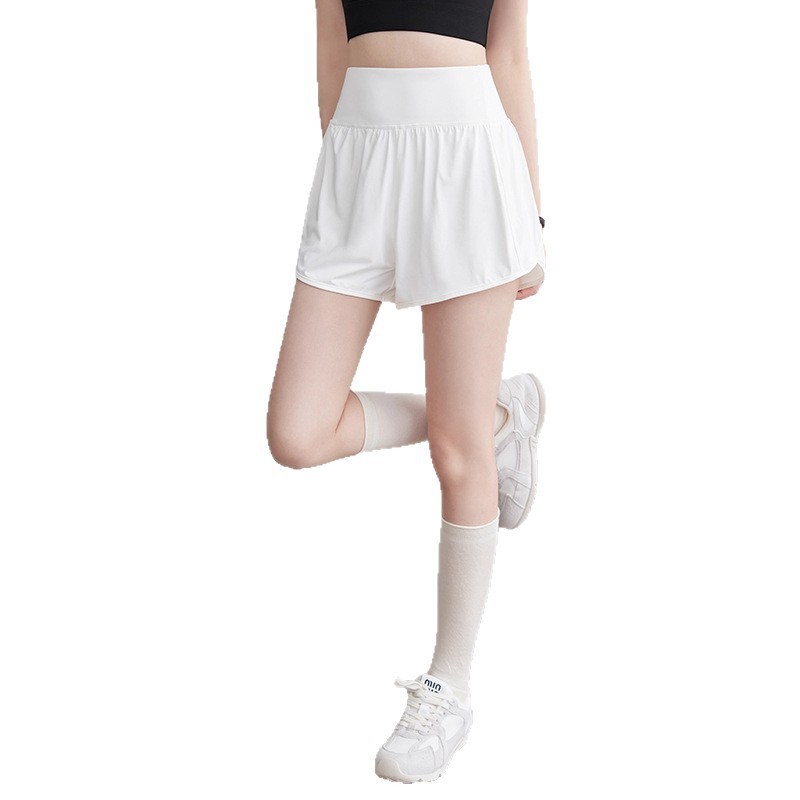 女性用スポーツショーツ、夏の露出防止、2025年新作ヨガパンツ、ランニングウェア、フィットネス速乾トレーニングパンツ、七分パンツ|undefined