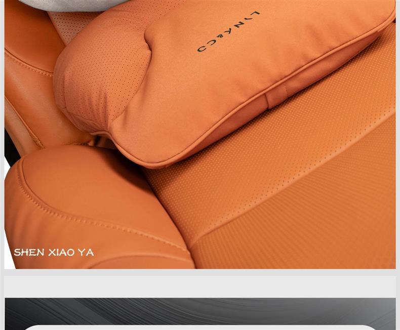 Suitable for Lynk & Co 01 02 03 05 06 08 09 Car Headrest Pillow, Neck Pillow, Car Interior Decoration Accessories