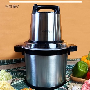Free Shipping 2025 New 6 Liter 10 Liter High Power Meat Grinder Commercial Household Large Capacity 5 Liter Mixer Metabo