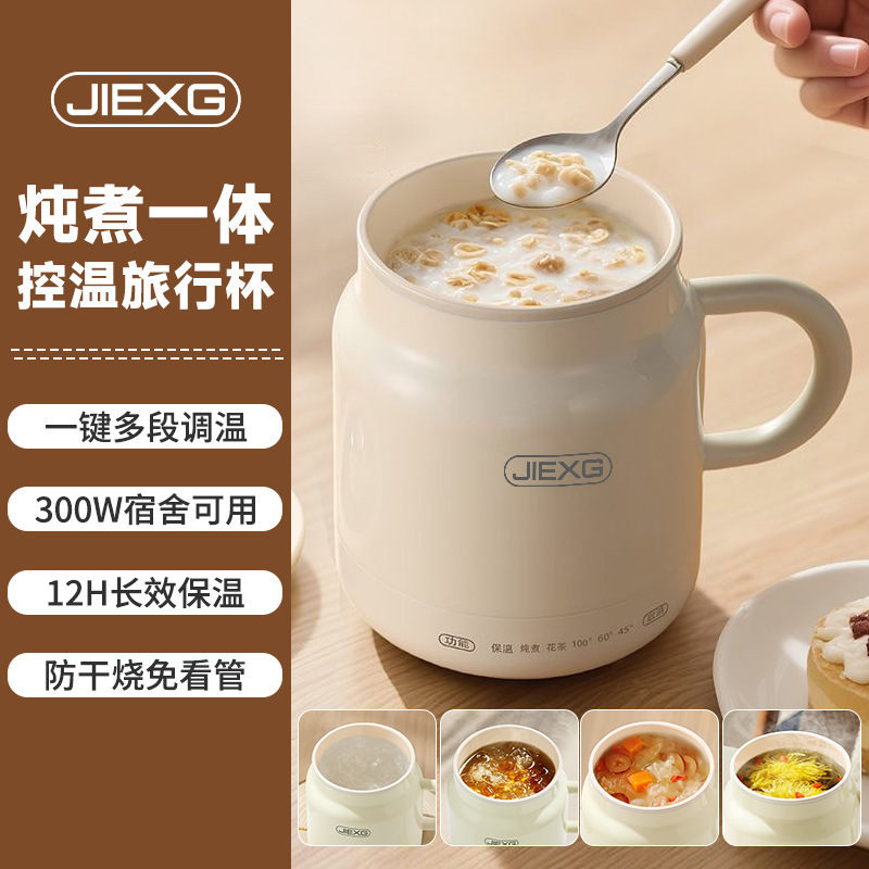德国电热杯炖煮一体养生烧水壶一人小型宿舍办公热牛奶神器|undefined