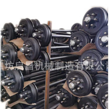 厂家热销房车游艇拖车车桥总成 电磁液压制动车轴