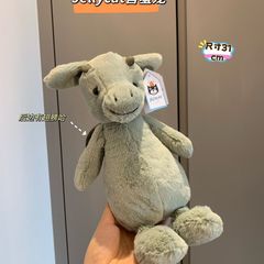 純原害羞龍玩偶公仔娃娃送兒童安撫玩具女生毛絨玩偶禮物