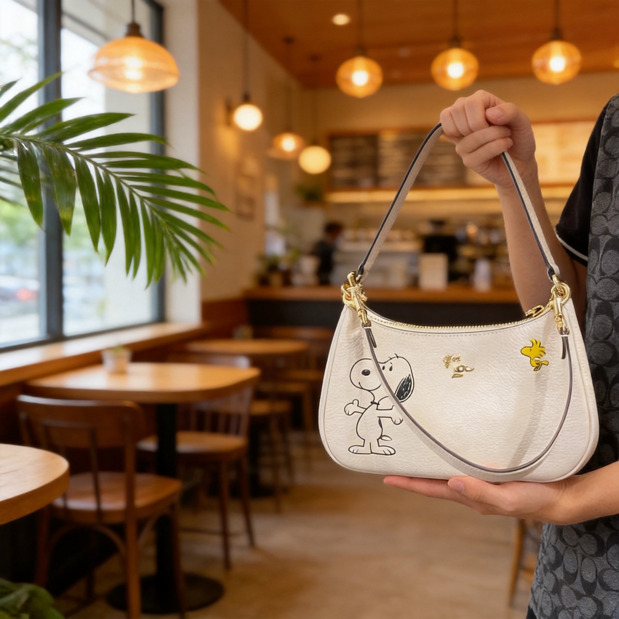 26 New Models of Teri24 Underarm Bags, Crescent-Shaped Vintage Monogram Chain Mahjong Bags, Fashionable Versatile Handbags for Women