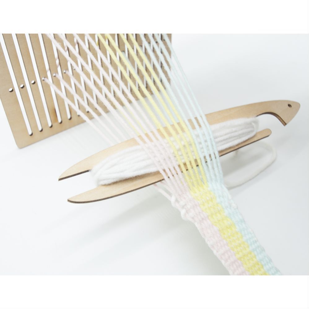 Belt loom cinturón telar pulsera simple máquina de tejer bolsa de libro correa de cámara herramienta de tablero tejido