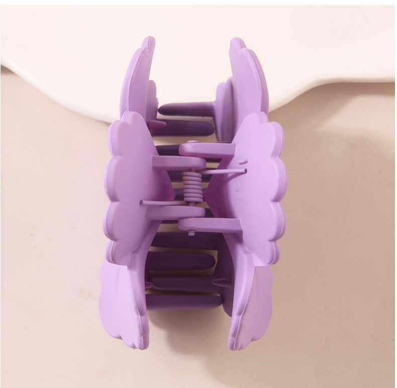 Stoving Varnish Design Sweet Style Sweet Women's Plumeria Plastic Stoving Varnish Hair Claws