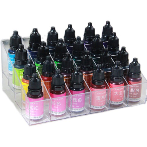 24-color essential oil scented candle handmade soap liquid DIY body dye coloring fine pigment color pigment liquid dyeing agent concentrated type