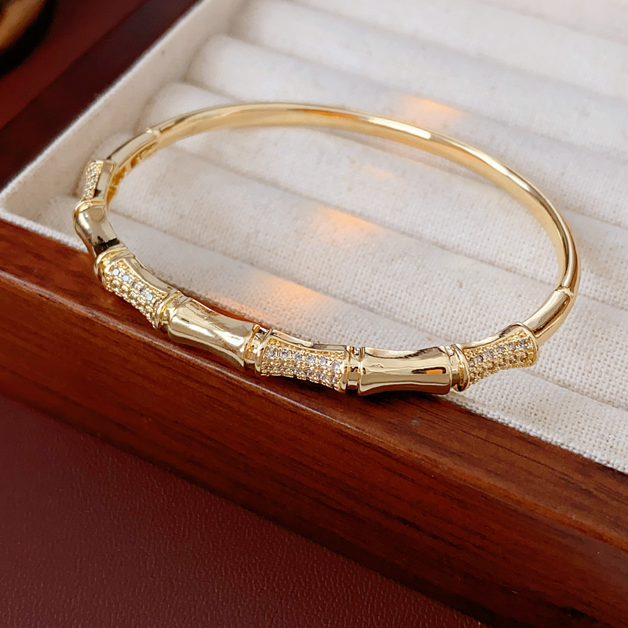 Pulsera-oro (oro real chapado)