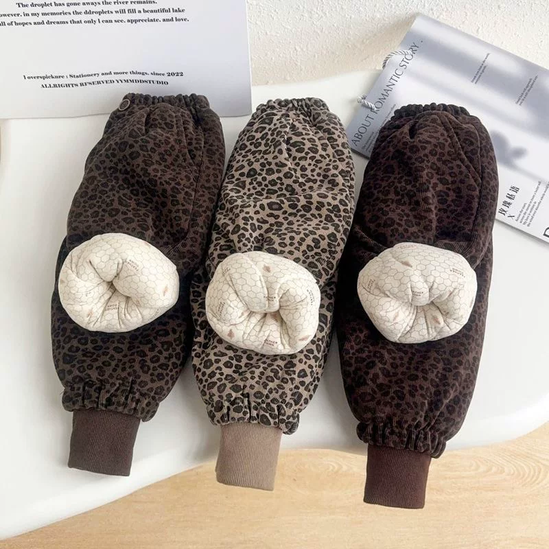 Children's winter quilted trousers, increased thickness