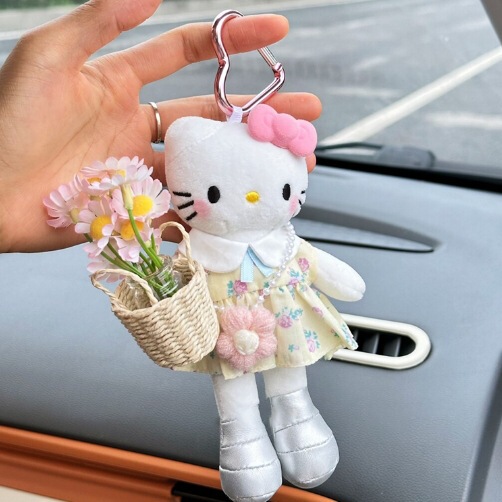 ロングレッグ kt ペンダントコレクションキティぬいぐるみペンダントかわいい kt 猫ラブバックルランドセルペンダントキーホルダーメンズ|undefined