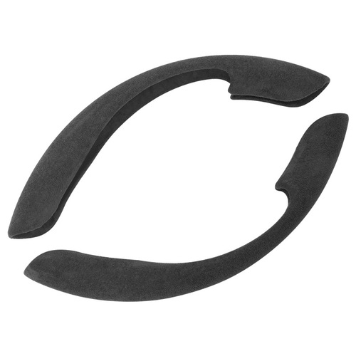 Suede leather steering wheel cover installs in seconds Four Seasons Universal Car Handlebar Kit Snap Cover Anti-slip Decorative Steering Wheel