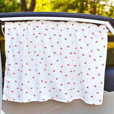 Car curtains, Ins car sun protection heat - cherry-leaflet-boundless