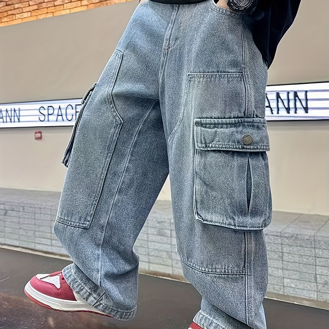 Demi-season jeans for boys