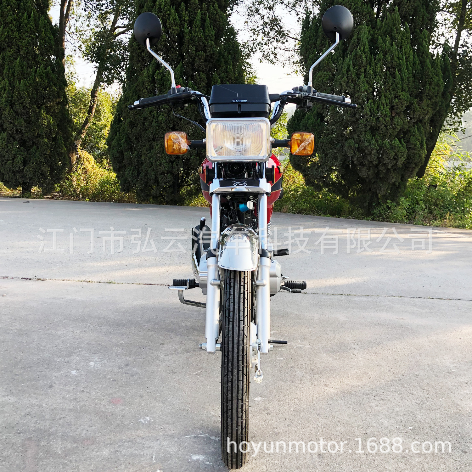 Exportación de África y Sudáfrica CG49 CG125 CG150 CG200 motocicletas de dos ruedas