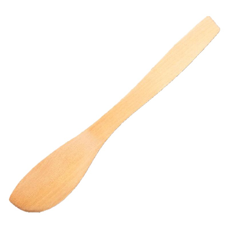 Dumpling knife wooden wonton spoon stirring dumpling stuffing shovel facial mask scraper mud frying shovel paint-free factory carved LOGO