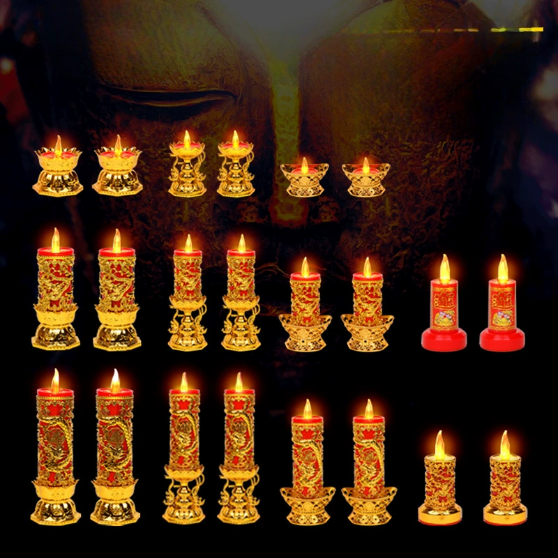 Светодиодный электронный свет свечи имитирует ветрозащитный огни