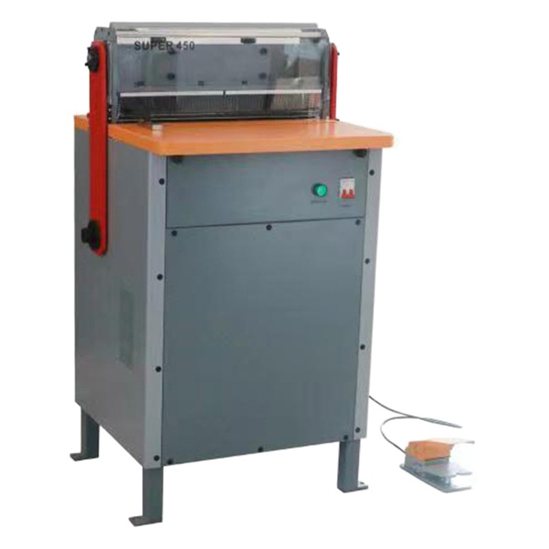 Máquina Encuadernadora Eléctrica con Perforadora S450 para Oficina