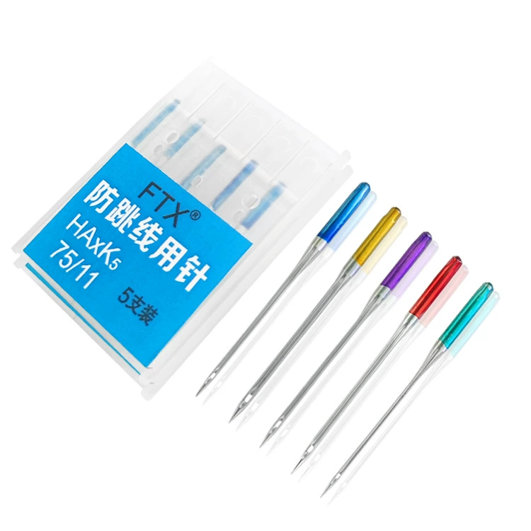 Многофункциональные аксессуары для швейных машин 5 независимых упаковок с защитой от перемычек, бытовая промышленная машина, игла для эластичных тканевых машин