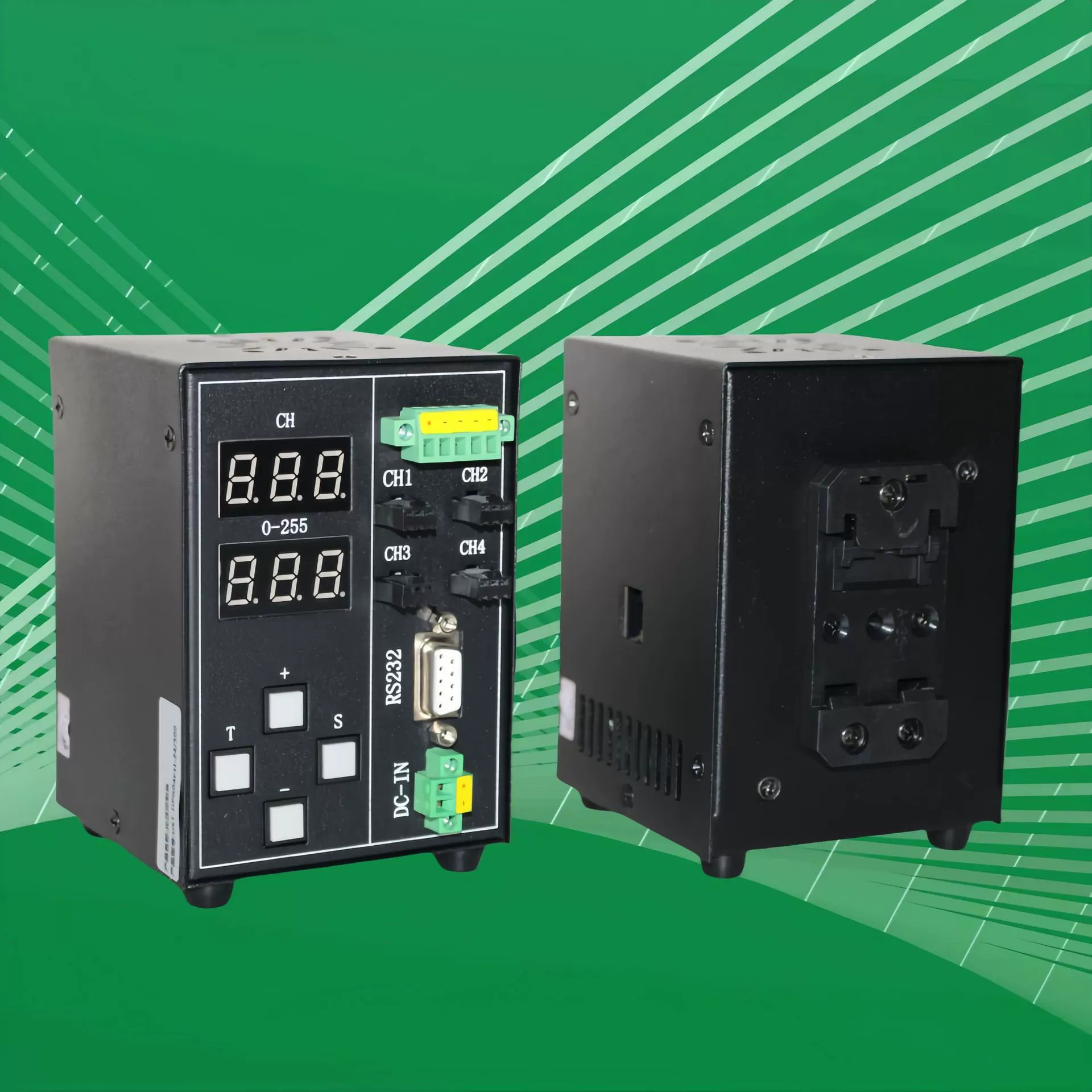 DPG04CH рельсовый цифровой контроллер, 4-полосный источник света для обнаружения изображений машинного зрения, коробка источника света