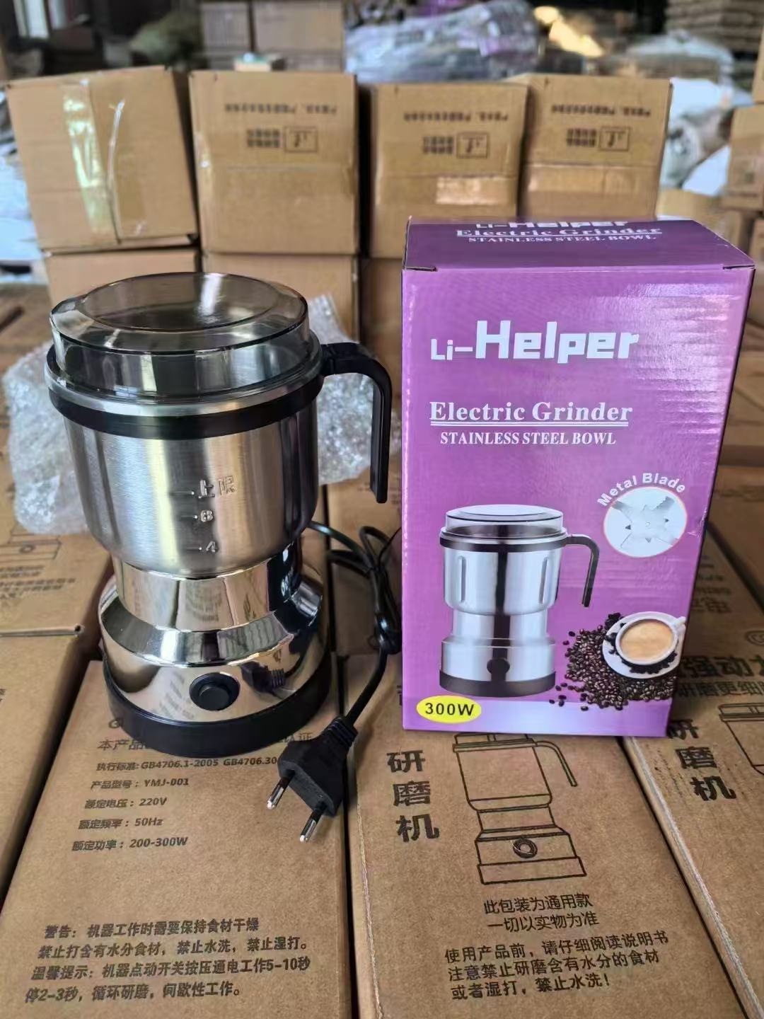 Pequeña máquina de polvo comercial, amoladora, materiales medicinales chinos, trituradora de paredes, carne picada, gelatina de piel de burro, trituradora de granos domésticos, trituradora de paredes