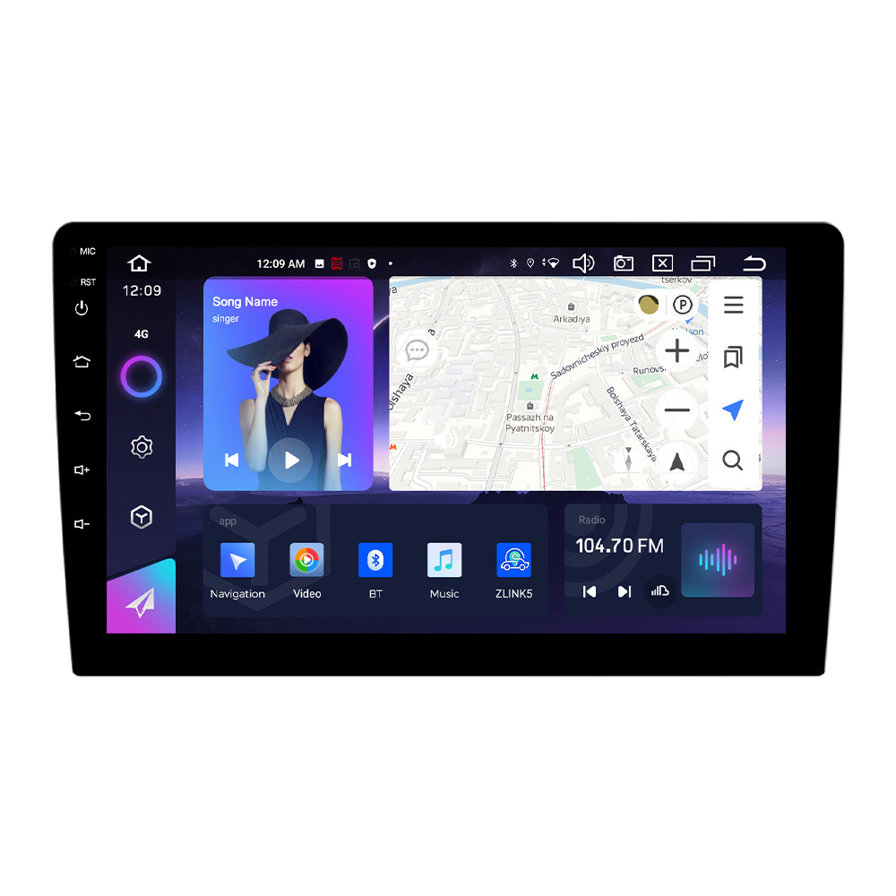 Navifly transfronteriza venta al por mayor caliente Ziguang zhanrui coche multimedia Carplay Android universal host