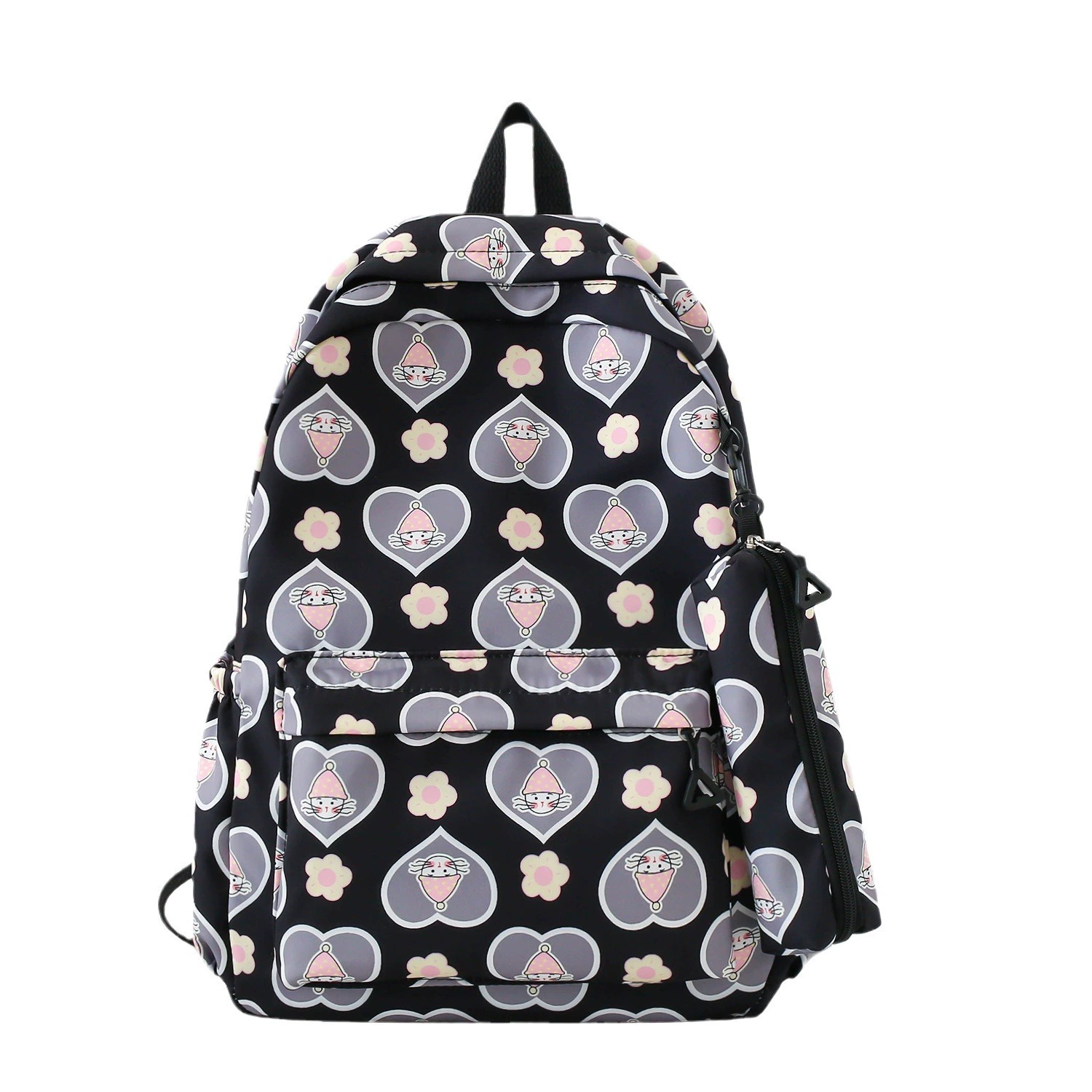 Backpack, capacious shoulder bag, for secondary school